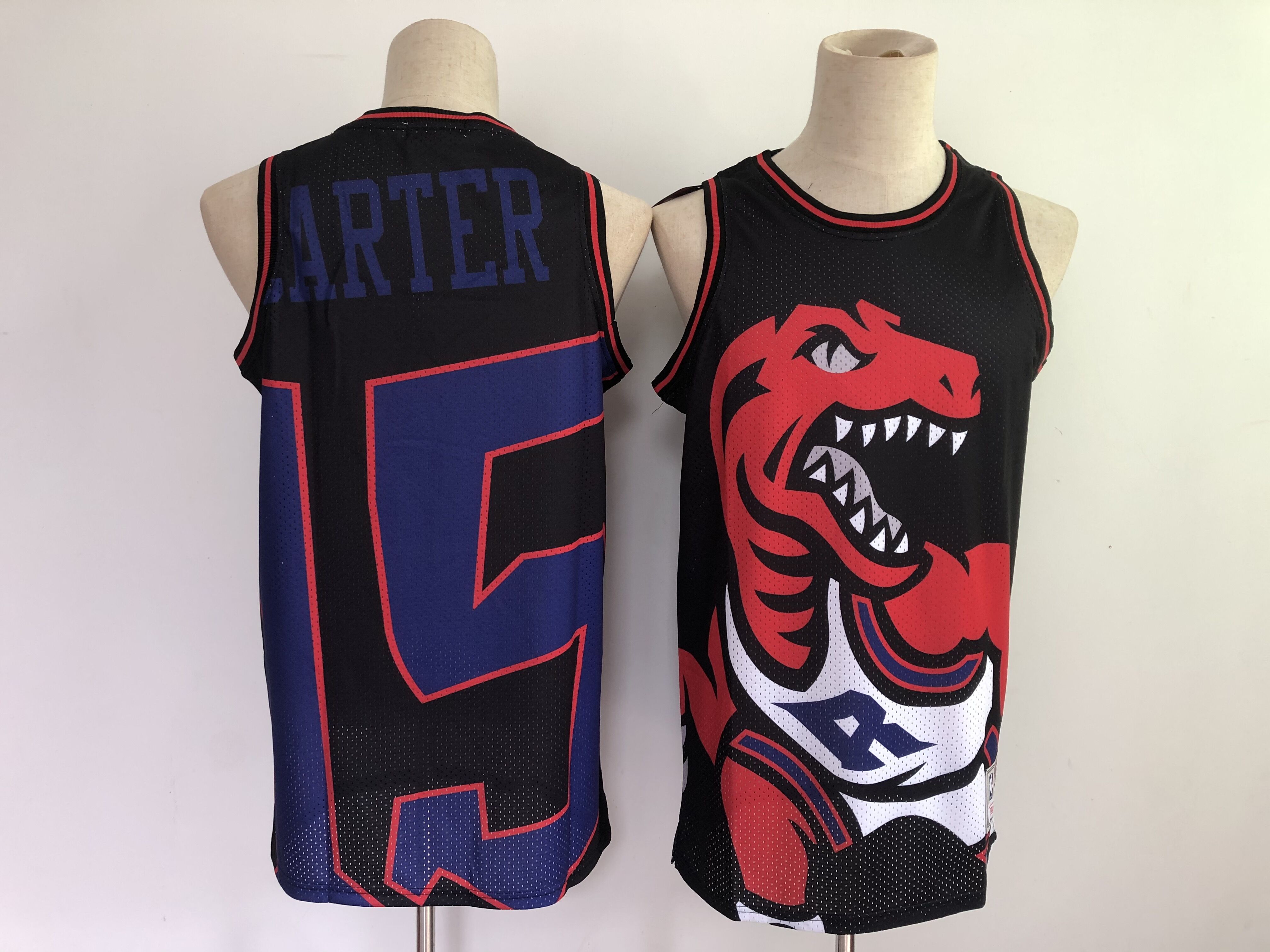 2021 Men Toronto Raptors #15 Carter Black big face NBA Jersey->atlanta hawks->NBA Jersey
